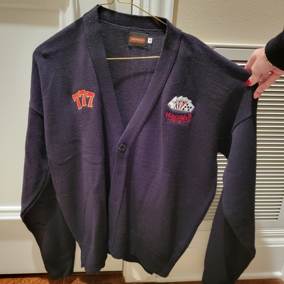 Vintage Women's Harrah's Casino Cardigan 1994